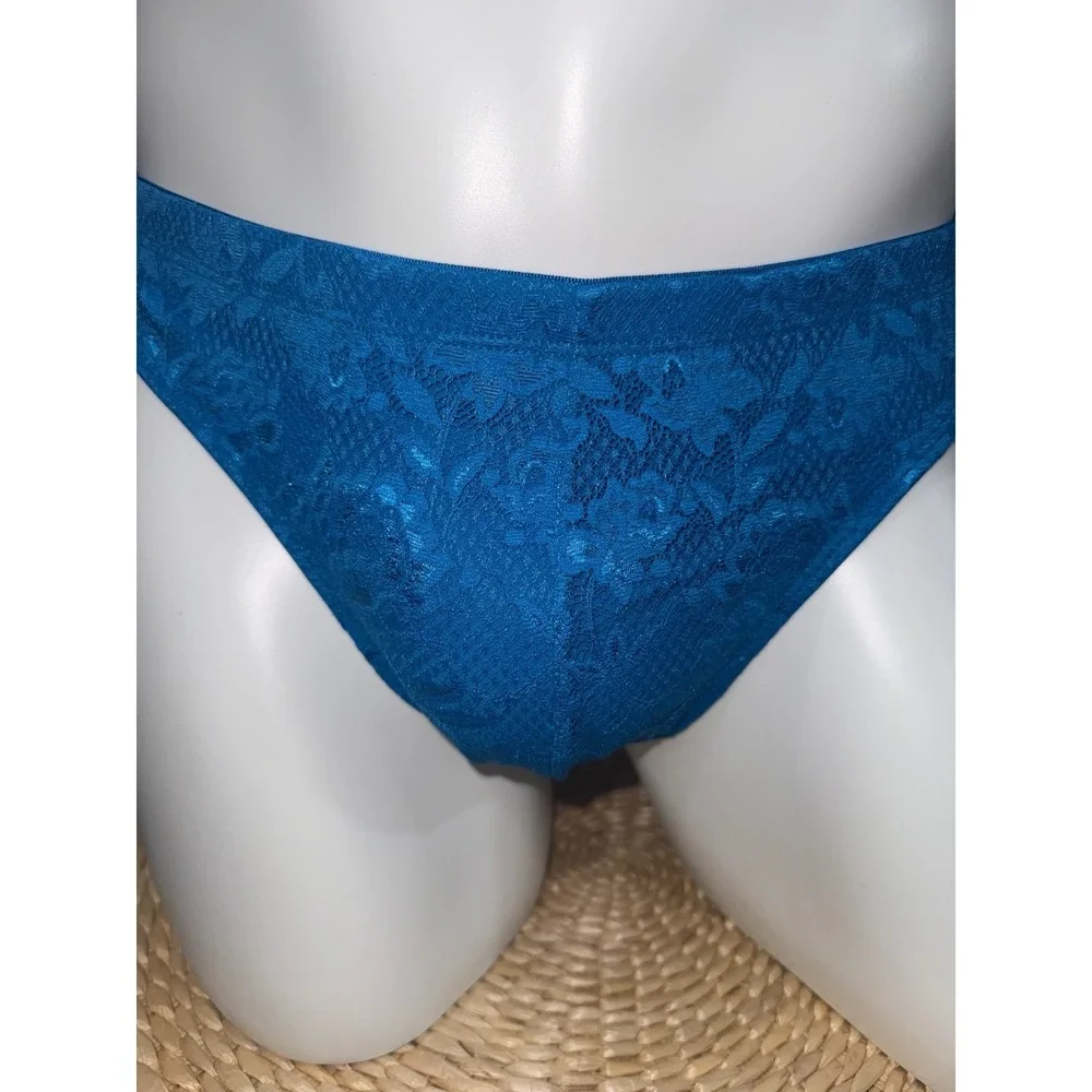 Cosabella Never Say Never Men's Classic G-String Udaipur‎ Blue Lace Thong L